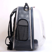 Migno Nexus Astronot Kedi Köpek Taşıma Çantası - Gri 44 x 34 x 32 cm