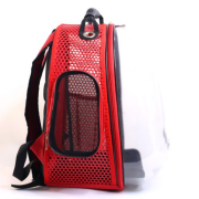 Migno Nexus Astronot Kedi Köpek Taşıma Çantası - Kırmızı 44 x 34 x 32 cm