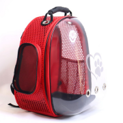 Migno Nexus Astronot Kedi Köpek Taşıma Çantası - Kırmızı 44 x 34 x 32 cm