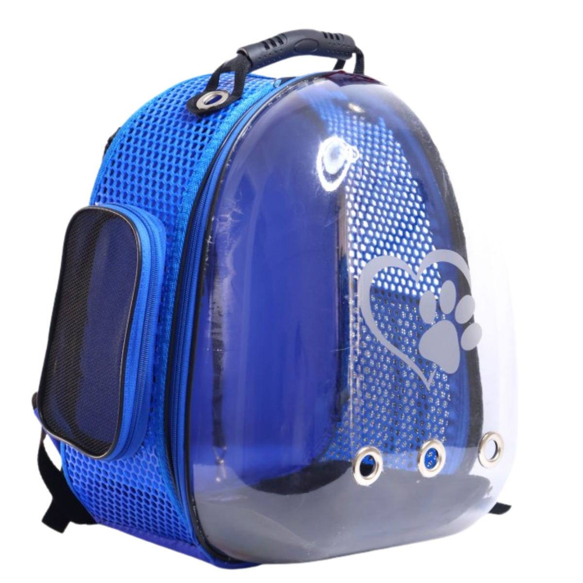 Migno Nexus Astronot Kedi Köpek Taşıma Çantası - Mavi 44 x 34 x 32 cm