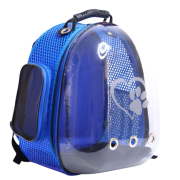 Migno Nexus Astronot Kedi Köpek Taşıma Çantası - Mavi 44 x 34 x 32 cm