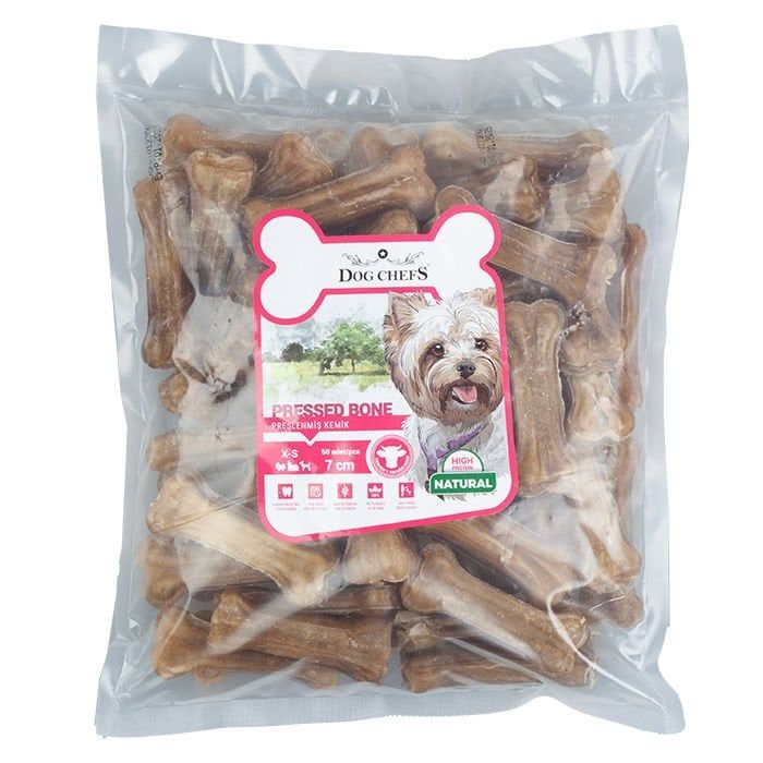 Dog Chefs Naturel Kemik 7 Cm 50 li Paket