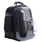 Migno Zenith Astronot Kedi Köpek Taşıma Çantası - Siyah 44 x 34 x 32 cm