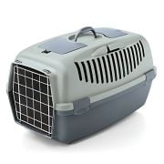 Stefanplast Gulliver 2 Metal Kapılı Kedi Köpek Çantası Gri