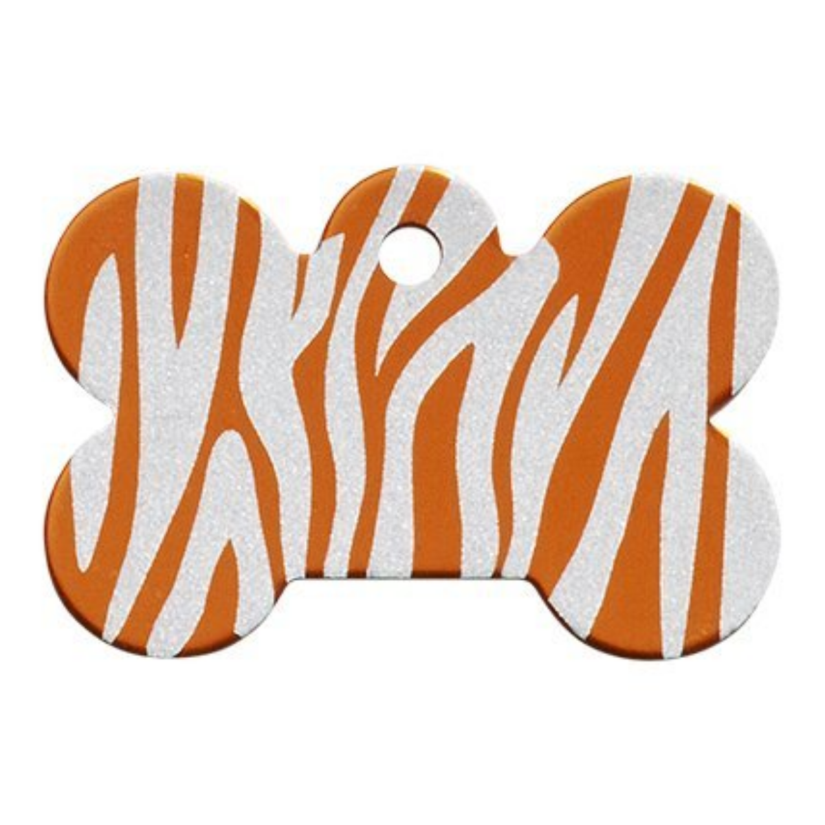 Imarc Büyük Kemik Turuncu Zebra Köpek İsimlik Künye