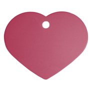 iMARC Hi-Line Large Heart Red Kedi Köpek İsimliği