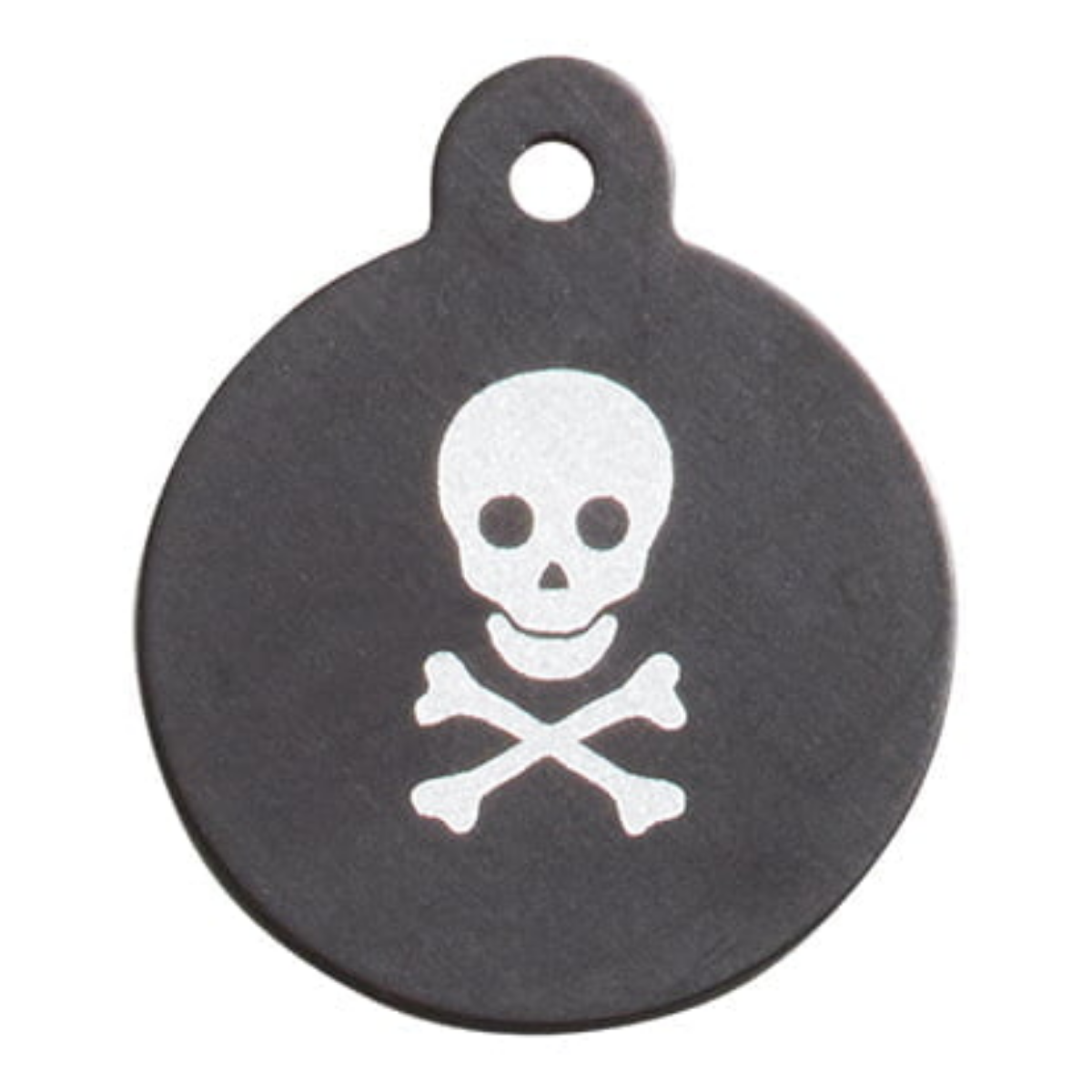 IMARC Large Black Circle, Pirate Style Skull & Crossbones Köpek İsimliği