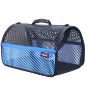 Migno Flybag Voyager Kedi Köpek Taşıma Çantası - Mavi Siyah 46 x 30 x 27 cm