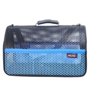 Migno Flybag Voyager Kedi Köpek Taşıma Çantası - Mavi Siyah 46 x 30 x 27 cm