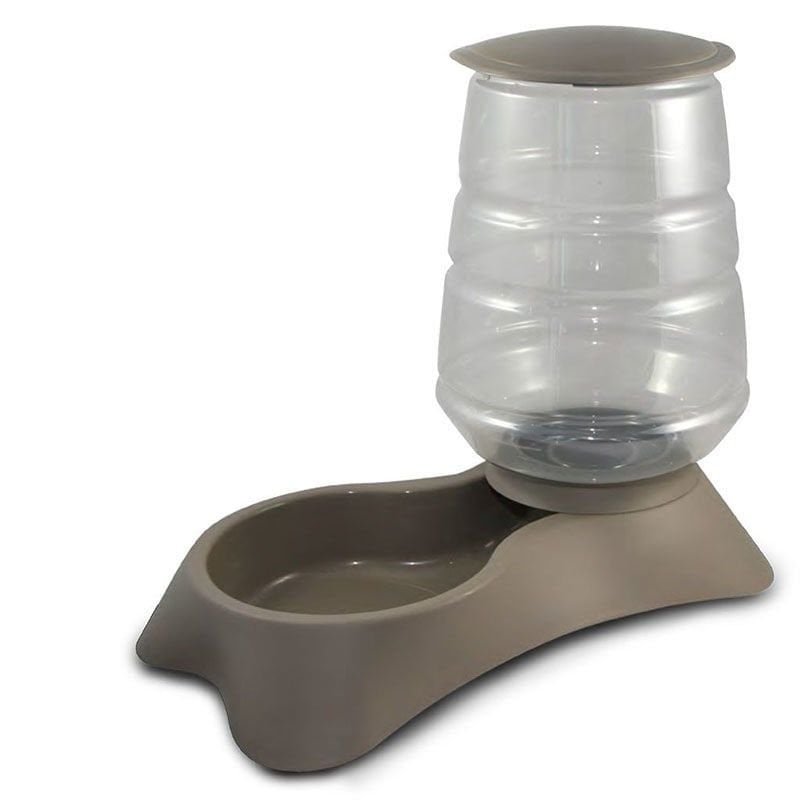 Mp Bergamo Nuvola Kahverengi Hazneli Kedi ve Köpek Mama Kabı 11 Lt