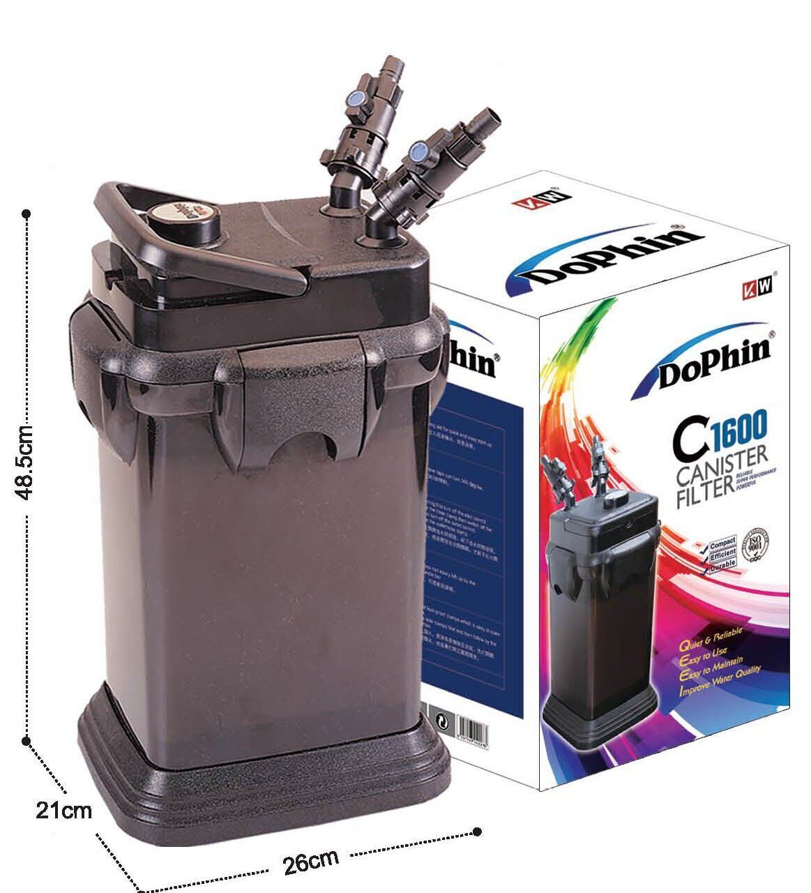 Dophin Akvaryum Dış Filtre 1600 L/h