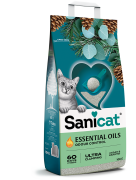 Sanicat Essential Oils Sedir Ve Okaliptus Kokulu Kedi Kumu 10 Kg