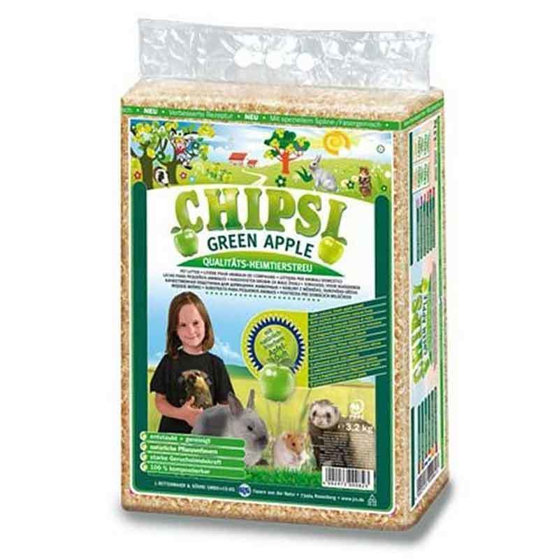 Chipsi Elma Kokulu Hijyenik Kemirgen Talaşı 60 L