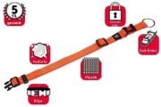 Karlie Turuncu Kilitli Boyun Tasması S 30-45 Cm