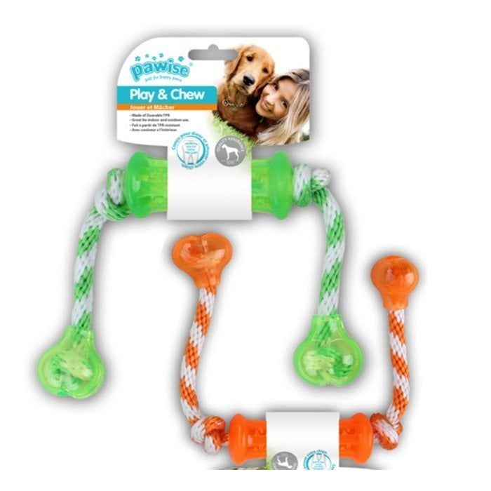 Pawise Köpekler İçin Kemirme Oyuncağı İpli Halter