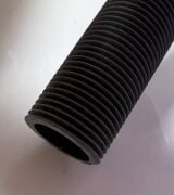 Cam Geçiş için Dişli Pvc Çubuk - Ø 32mm x 25 cm - Gri