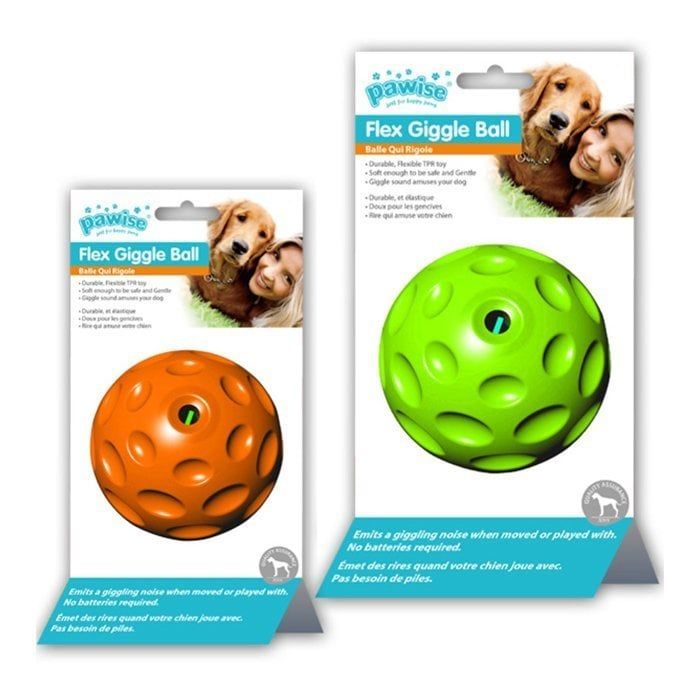 Pawise Köpekler İçin Flex Chime Sesli Top Oyuncak 9 cm