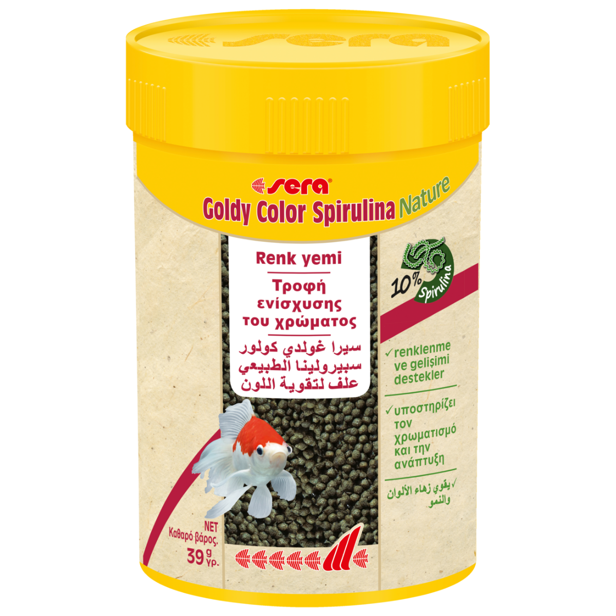 Sera Goldy Color Spirulina Nature 100 ml / 39 gr