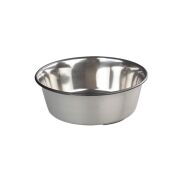 Oripet Standart Çelik Mama Kabı İçi Yazılı 1/2 PT 12 cm