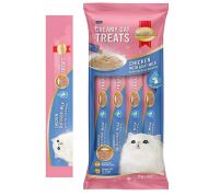 SmartHeart Tavuk Keçi Sütü Krema Kedi Ödülü 4 x 15 Gr 12 Adet