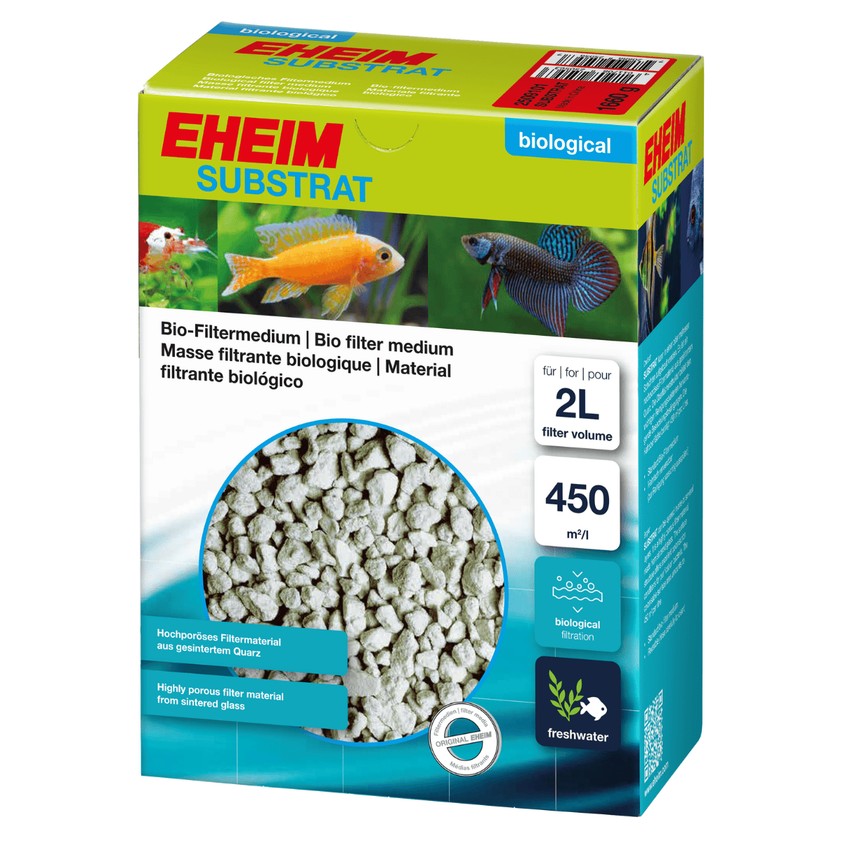 Eheim Substrat 2 Litre 1660 gr