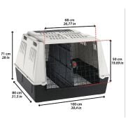 Ferplast Atlas Car Maxi Gri 100 x 80 x 71 cm