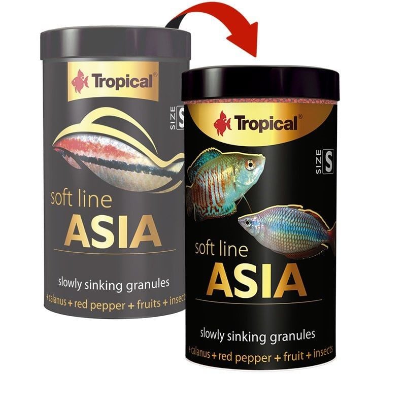 Tropical Soft Line Asia Small Granules 100 ml 50 gr