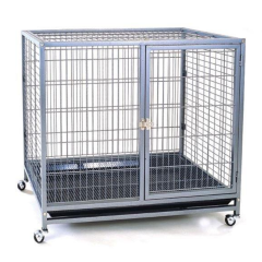 Dayang Galvanizli Tekerlekli Köpek Kafesi 95 x 57 x 87 Cm