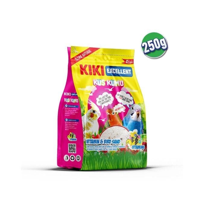KIKI Kuş Kumu 250 gr 12 Adet