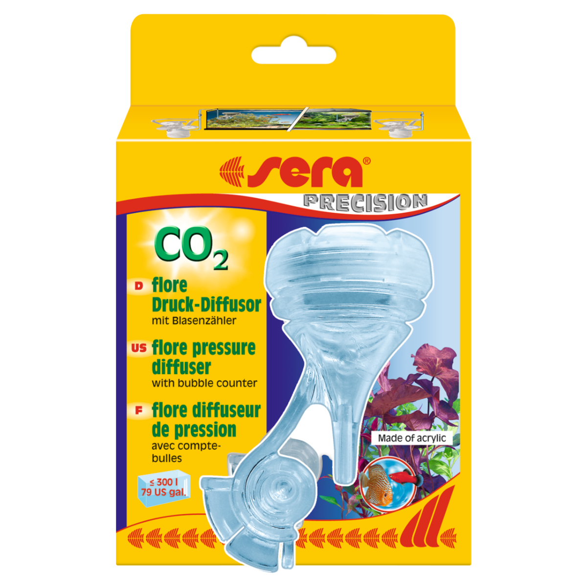 Sera Damla Sayıcılı CO2 Difüzör