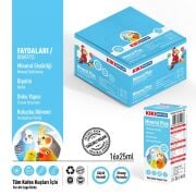 KIKI Kuş Mineral Plus 25ml 16 Adet