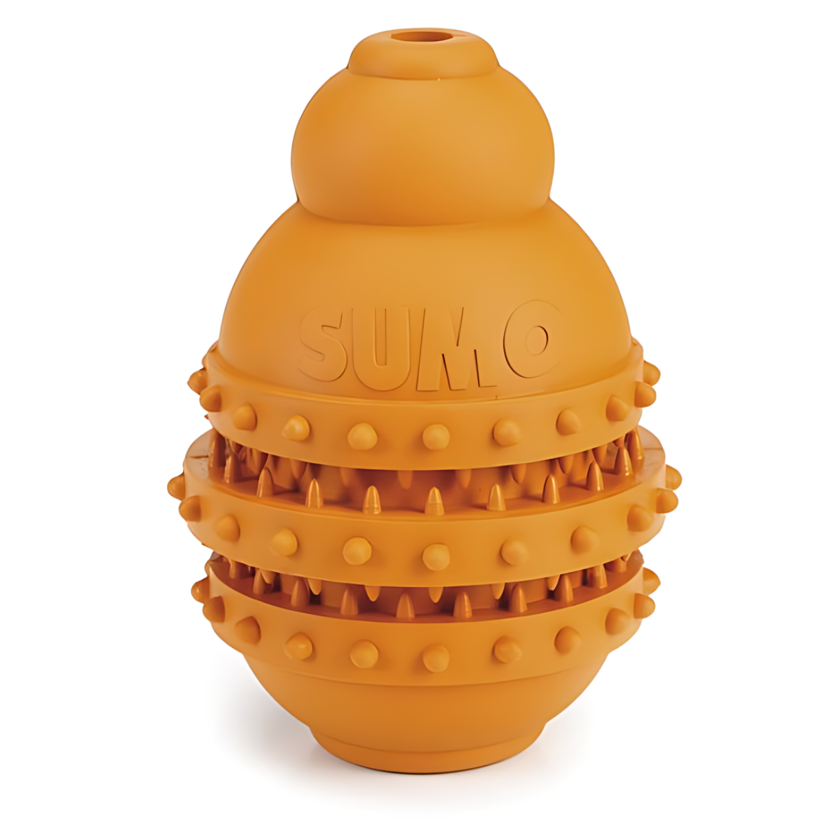 Beeztees Sumo Play Dental Kauçuk Köpek Ödül Oyuncağı Orange Small