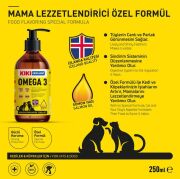 KIKI Kedi Köpek Omega-3 250 ml