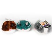 Karlie Titreyen Peluş Fare 7 cm 12 adet