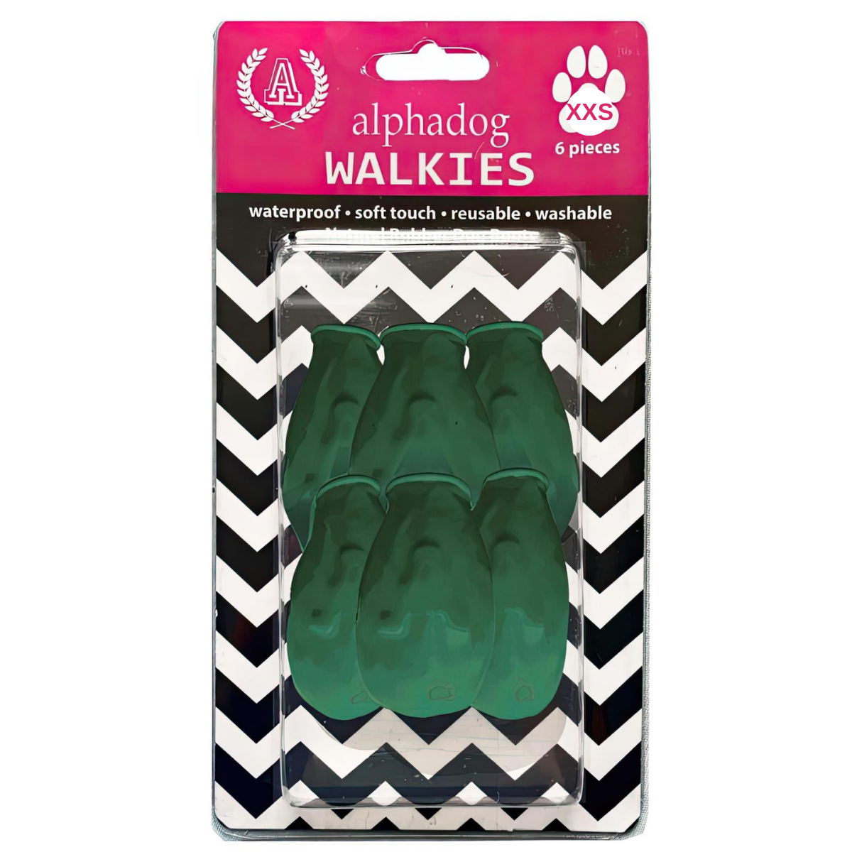 Alphadog Köpek Galoşu Yeşil XXS