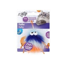 AFP Furry Ball-Fluffer Catnipli - Turuncu 15x8x3,5 cm