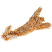 Karlie Kahverengi Flatino Peluş Tavşan Köpek Oyuncağı 30 Cm