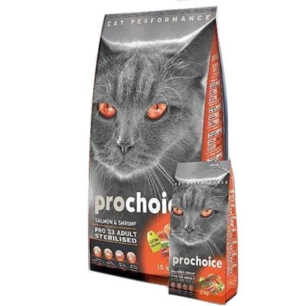 Pro Choice Pro 33 Sterilised Salmon Shrimp 15 kg