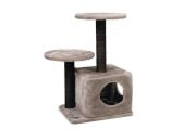 Karlie Katlı Kedi Evi Ve Tırmala Tahtası Gri 45 x 35 x 70 cm