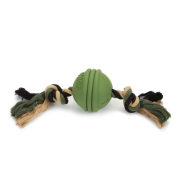 Beeztees Sumo Fit Ball Diş İpli Köpek Oyuncağı Green 31.8×7.9×7.9 cm
