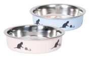 Karlie Mavi Çelik Kedi Mama Kabı Mavi 160 ml