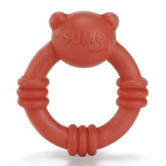 Beeztees Sumo Mini Team Köpek Oyuncak Lastik Kırmızı 9,5 × 10,5 cm
