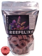 ReefElixir - Frag Rocks Pink 4,5cm Çap  ( Frag Taşı ) 20 Adet