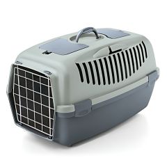Stefanplast Gulliver 2 Metal Kapılı Mavi Kedi Köpek Çantası
