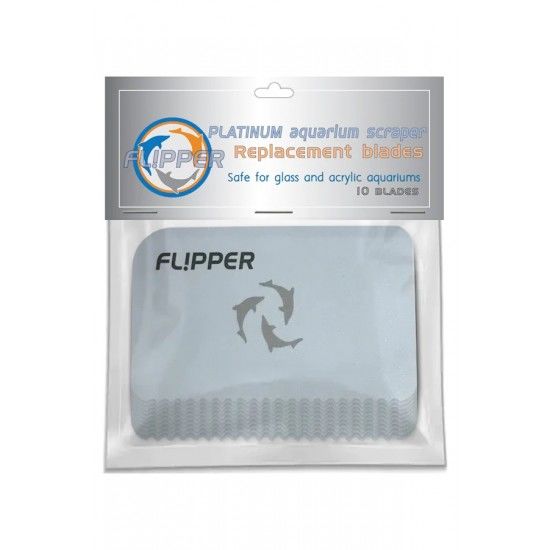 Flipper - Platinum CC Scraper ( Saplı Kazıyıcı ) Yedek Plastik Bıçak ( 10 lu )