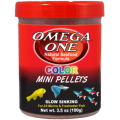 Omega One Color Mini Pellets 270ml / 100gr