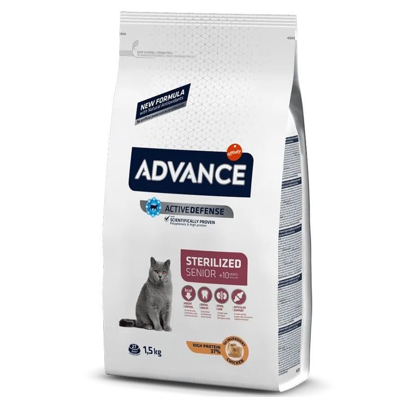 Advance Senior +10 Sterilized Tavuklu 1,5 Kg