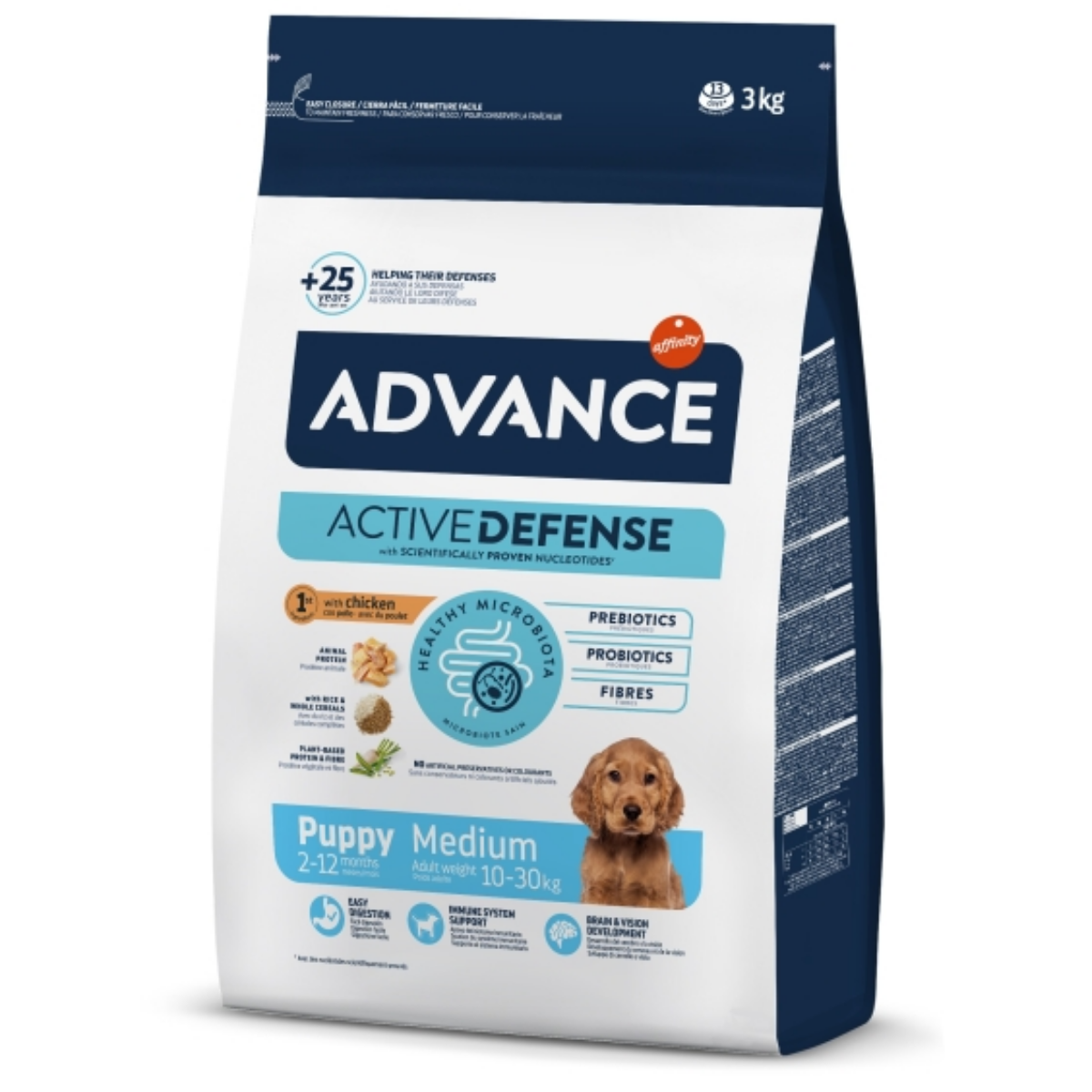 Advance Medium Puppy Tavuklu 3 Kg Yavru Köpek Maması