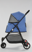 Tommy Evcil Hayvan Arabası Lacivert 74.5 x 52.2 x 98 cm Max 15 kg