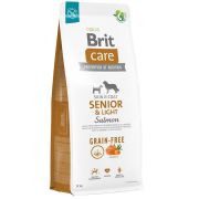 Brit Care Dog Grain Free Senior Light Salmon 12 Kg Köpek Maması